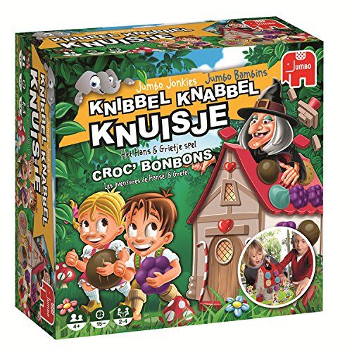 Jumbo Knibbel Knabbel Knuisje Original Bordspellen Kinderen vanaf 4 Jaar Nederlands Gezelschapsspellen kinderen