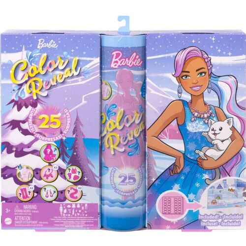 Mattel Barbie Color Reveal Adventskalender kalender Incl. pop