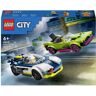 LEGO® CITY 60415 Achtervolging met politieauto en Muscle Car