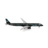 Herpa vliegtuig model Embraer E195-E2 "Tech Eagle" schaal 1:200 voor verzamelaars, miniatuur deco, plastic vliegtuig met onderstel