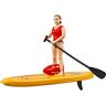 bruder bworld lifeguard met stand up paddle board