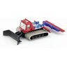 SIKU 1897, Pistenbully, 1:87, Metal/Plastic, Red/Blue, Movable crawler track, Pivoting snow blade