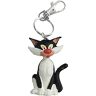 Plastoy Keychain Figure Gaston Lagaffe, his cat 62143 (2021)