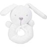 Cosiki Gek Winkelen Zachte comfortabele veilige materialen Rammelaar Handbellen Speelgoed Baby Rammelaar Handbellen Comfort Kinderen 0-3 jaar oude baby(rabbit)