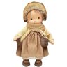 JNTECH waaldorf Plush Doll Toy, Handmade waaldorf Doll, Durable waaldorf Handmade Plush Doll With Curly Hair, Soft waaldorf Doll Gifts, Handmade waaldorf Plush Doll With Clothes for Girls