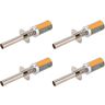 Bwardyth 4X voor 80101 1800 mAh 1,2 V Glow Plug Ontsteker voor RC Car 1/8 1/10 80101 Oplaadbare Glow Ontsteker Geen Oplader