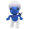 UDaca Murder Drones Pluche, Uzi Murder Drones Knuffels Cartoon Murder Drones Uzi, Gevulde Uzi-Knuffels Voor Kinderen, Hot Tv-Animatiepoppen Voor Fans/Smurf Kat