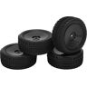 Aeun Goede Grip Off-road Band, Slijtvastheid 75 Mm Rubberen Banden voor 1/14 Off-road Voertuig voor Wltoys 144001