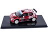 Cochesdemetal Compatibel met Citroen C3 Rally2 Nº21 Rossel/Dunand Rally Monte Carlo 1:43 IXO Modellen RAM887.22