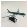 FANKAIXIN irplane vliegtuigmodel speelgoed vliegtuigmodel 14 cm Aer Lingus Airbus A330 vliegtuigmodel vliegtuigmodel vliegtuigmodel 1:400 Diecast metalen vliegtuig speelgoed