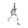 BAIYITONGDA DIY Stop-Motion Armature Kit, roestvrijstalen filmische animatiepop, klaar gearticuleerd humanoïde skelet voor stop-motion project,13CM