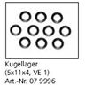 Jamara Kogellagers 5x11x4 LD3 Pro-RTR/FS Toepassingsgebied: modelbouw