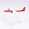 FANKAIXIN Model irplane speelgoedvliegtuig vliegtuigmodel 16 cm Fokker FK-50 vliegtuigmodel vliegtuigmodel metaal Diecast vliegtuigmodel schaal 1/400 vliegtuigen FK50