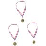 POPETPOP 3Pcs Bowling Medaille Bowling Awards Bowling Concurrentie Medailles Bowling Award Medailles Award Accessoire Medailles Voor Awards Voor Volwassenen Beloning Prijs Medailles Model