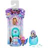 HATCHIMALS Mini Pixies 2-pack, Glitter Angels 3,8 cm verzamelpoppen met mix en match vleugels (stijlen kunnen variëren)