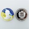 REIWAN Herdenkingsmunt President Zelensky Herdenkingsmunt Verzilverde Challenge Coin Collectible Coin