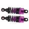 BYERZ Schokdempers voor auto Rc Schokdempers Lichte Schokdempers 2 Stuks Pas de functie voor Rc Car voor 94122 1/10 Rc Car (paars)