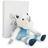 Histoire d'ours HO2844 Rhino rhinou 25cm les petits twist, blauw