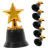 SUPVOX 6 Stuks Trofee Voor De Kinderprijs Feest Prijsuitreiking Cadeau Speelgoed Voor Kinderen Sport Prijs Mini-trofee-modellen Bowling Trofee Kralen Speel Voetbal Basketbal Herbruikbaar