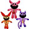 EXQST 3pc Smiling Critters Chapter 3 CatNap Plush, Cartoon Monster Game Smiling Critters Series Figure Plush Doll, Fun for Fans and Children (Color : D/3pc)