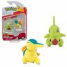 Pokemon Selectie battle-figuren,  actiefiguur, speelfiguur om te verzamelen, speelfiguur: Larvitar & Feurigel