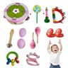 ptumcial Toddler Musical Instruments for Girls 14pcs/Set Kids Musical Instruments Verlichtende ontwikkelingskinderen Musical Toys Toddler Musical Instruments