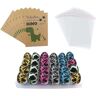 Ctwezoikmt Dinosaurus Party Dinosaurus Verjaardagsfeestje Gunsten 24 Pack Uitkomen Dinosaurus Eieren met Kaarten