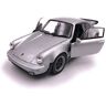 Welly Porsche 911 Turbo 930 1975 modelauto auto licentieproduct 1:34-1:39 zilver