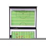 Huasean Magnetisch basketbalcoachingklembord, voetbalcoachingbord, Coaching magneetbord voor voetbaltactiek, Softbal-whiteboard met 24 magneten, markeerstift, coachinguitrusting