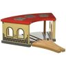 Hape E3704 Railway speelgoed-grote lokale schuur