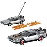 Generic Set van 2 automodellen 6 cm Auto DeLorean Terugkeer Toekomst Gashapon