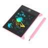 Elprico Mini LCD-Schrijftablet, Schrijftablet Uitwisbaar Tekenblok, Waterdicht Elektronisch Tekenblok voor 3-6 Jaar Oude Meisjes Jongens (Roze)
