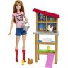 Barbie Kippenfokker pop en speelset