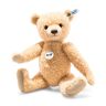 Steiff Knuffeldier verzamelaar teddybeer Hannes, schattig knuffeldier, verzamelstuk, volwassenen, pluche dier, 34 cm, beige, 026638