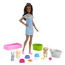 Barbie Mattel  Play 'N' Wash Pets African American