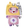 LANKYBOX Cyborg Plush Toy,LED Cyborg Soft Stuffed Plush Toy,Detachable Cute Robot Doll,Best Gift for Kids and Fans