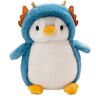 EXQULEG Pinguïn knuffeldier, pinguïn, knuffeldier, schattige pinguïn, pluche speelgoed, pluche pinguïn, cadeaus voor jongens, meisjes, kinderen (D)