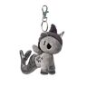 Tokidoki 60930 Sharkbite Mermicorno sleutelclip, 11,4 cm, grijs