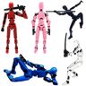 Fzysjve T13 Actiefiguur, Lucky 13 Actiefiguur, T13 Figuur, Lucky 13/T13 Figuur, Titan 13 Actiefiguur, T 13 Actiefiguur, T13 Actiefiguur Set, DIY Actiefiguur, Robot Speelgoed Figuur Desktop Decoratie(Color:Sty