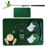 Shuangliao Indoor Golf Game, Funny Tiny Golfer Golf Games, Golf Toy Set, Realistische Grappige Golf Game Set, Golfing Man Voor Kinderen Mannen Cadeau