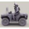 GoodYouth 1/35 US Commando Driver Resin Model Kit Ongelakt en Ongeassembleerd Hars Miniaturen Kit (geen Beach Cart) //A1fT1