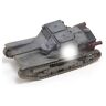 FMOCHANGMDP Tank Diecast Plastic Model, 1/72 Schaal Duitse CV33 Lichttank 20 mm Anti -tankpistoolmodel, speelgoed voor volwassenen en cadeau
