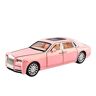 UPIKIT Voor Rolls-Royce Phantom Legering Automodel Diecast Metalen Voertuigen Automodel Geluid Licht Gift 1:32 Diverse modellen (Color : Pink)
