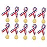 POPETPOP 10Pcs De Medaille School Medailles Gouden Medailles Aantal Medailles Medaille Speelgoed Medailles Voor Awards Medaille Voor Awards Voor Kinderen Medailles Voor Award Voor Kinderen