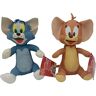 Play by Play Tom y Jerry Pack van 2 pluche dieren, kat Tom en muis Jerry, 20 cm