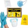 Just A Little Something Nappy Change Survival Kit   Grappig   Grap Gift   Vaderdag   Nieuwe Ouders   Papa Gift   Baby Shower   Nieuwe Papa   Papa om te zijn   Nieuwe Mama