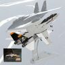 AZIZAT 1/72 US Navy Model Vliegtuig F-14A VF-84 Legering Model Fighter Diecast Vliegtuig Display Model Vliegtuig Vliegtuig Model Vliegtuig voor Collectie of Gift Ornament