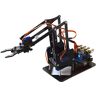 CIRONI Robotic DIY Acryl Robot Arm, Robot Klauw Kit 4DOF Speelgoed Mechanische Grijp Manipulator Diy Gift Robot kit