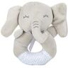 Cosiki Gek Winkelen Zachte comfortabele veilige materialen Rammelaar Handbellen Speelgoed Baby Rammelaar Handbellen Comfort Kinderen 0-3 jaar oude baby(Elephant)