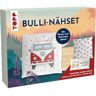 TOPP Nähset Kissenbezüge VW T1 Bulli: Die Kissen zum Kult-Auto zum Selber-Nähen inkl. Material und Anleitung. 3 Kissenbezüge ca. 2x 40 x 40 cm + 40 x 20 cm